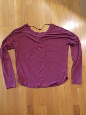 Prana Women's Slouchy Open Back Top Small